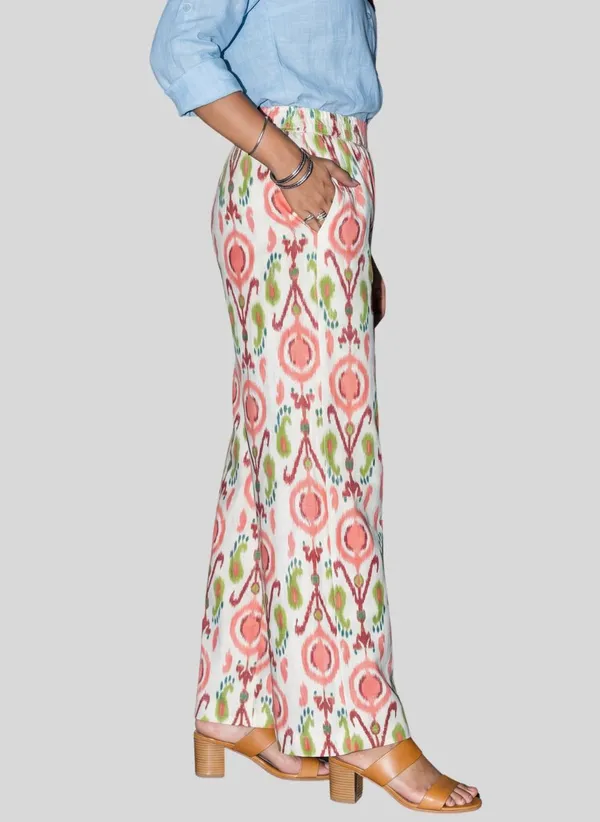 zuri_Women_Ethnic_Motifs_Printed_Relaxed_Straight_Leg_Flared_High-Rise_Trousers