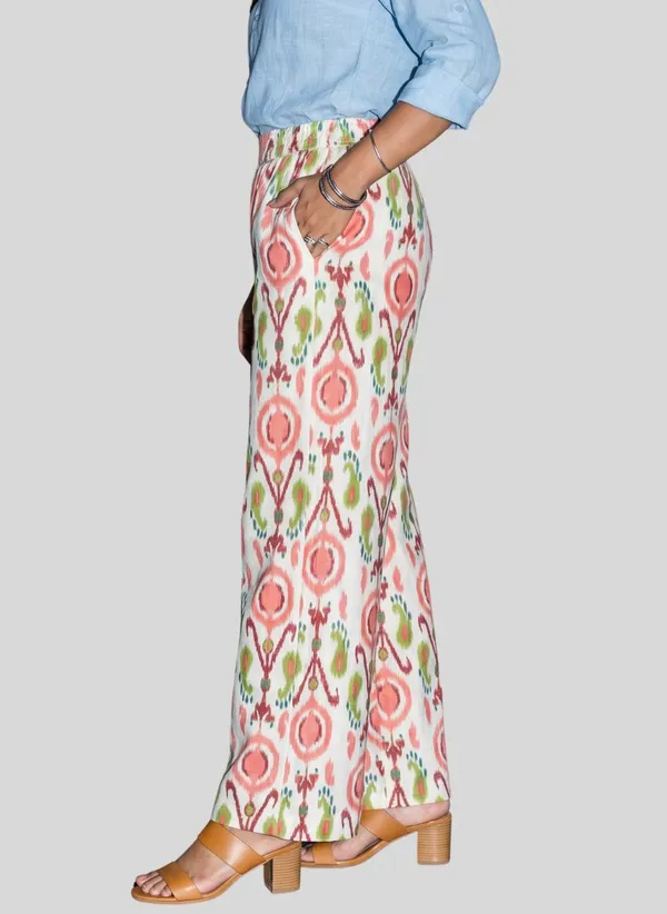 zuri_Women_Ethnic_Motifs_Printed_Relaxed_Straight_Leg_Flared_High-Rise_Trousers