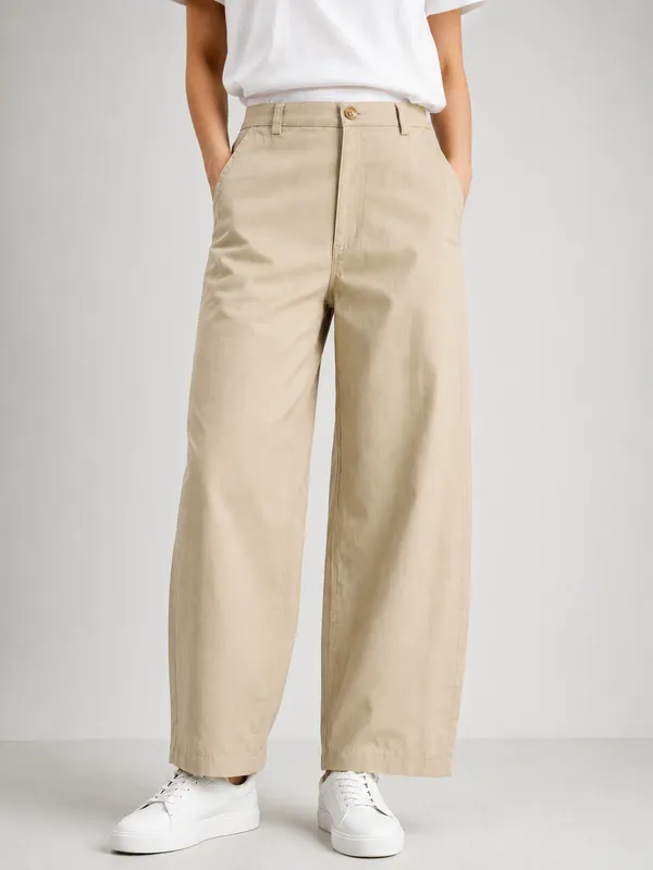 Light_Brown_High-Rise_Barrel_Office_Trousers