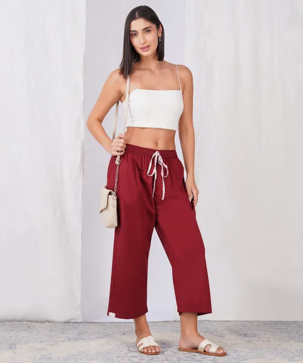 Designer_Cropped_Cotton_Cullottes_with_Hem_patchwork