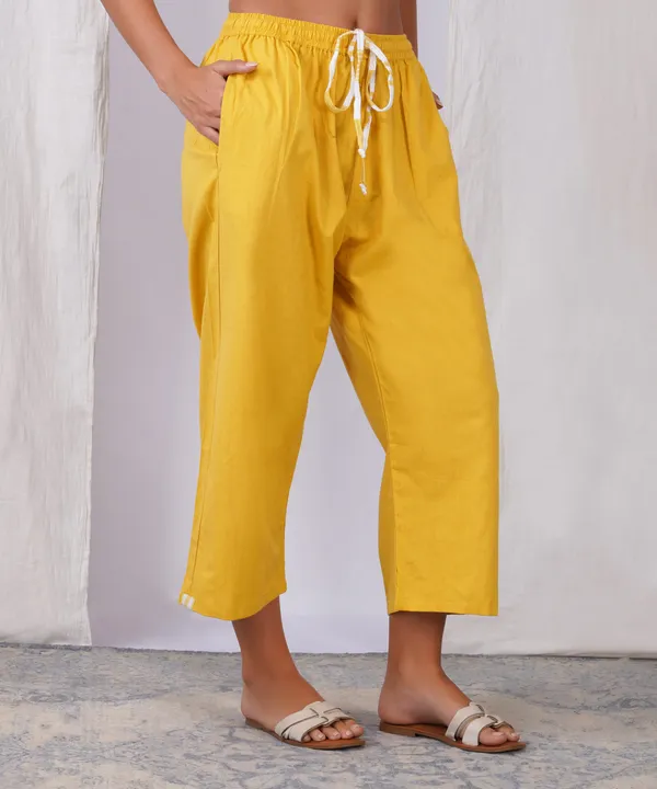 Designer_Cropped_Cotton_Cullottes_with_Hem_patchwork