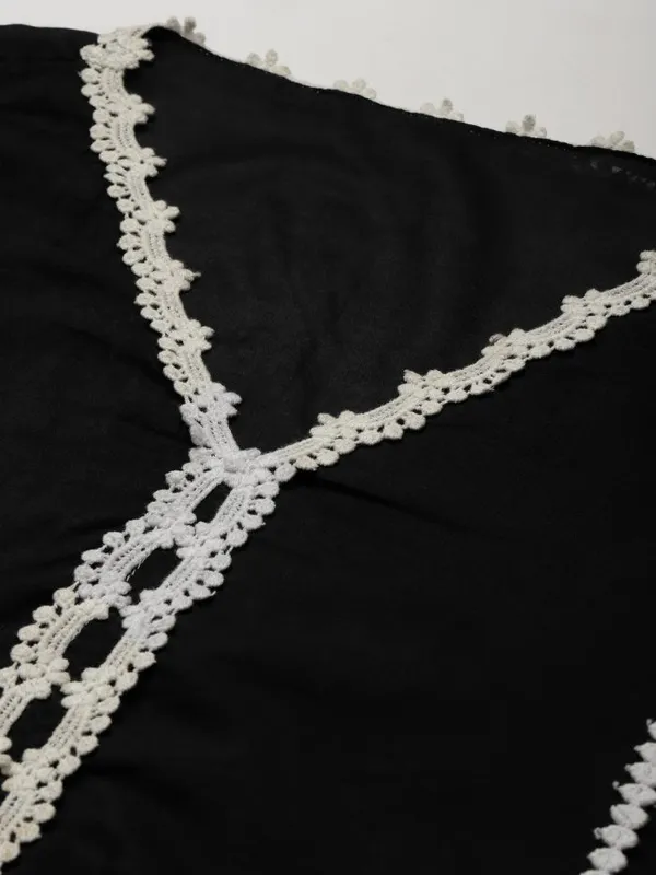 Black_Embroidered_Cotton_Kurta_with_Embroidered_Sharara-_Set_of_2_-_XXL