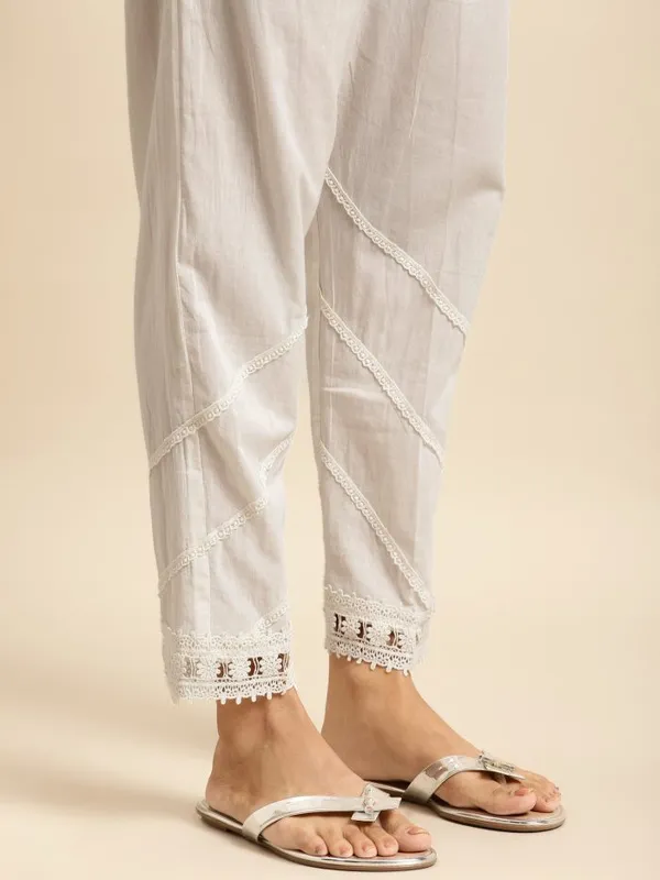 White_Embroidered_Cotton_Kurta_with_Lace_Pant_and_Embroidered_Dupatta_-_Set_of_3_-_XXL