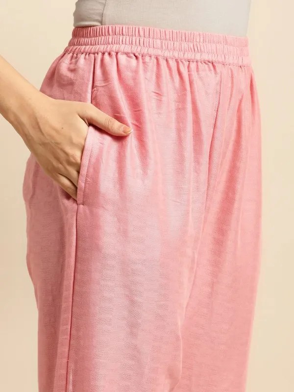 Pink_Long_Panel_Embroidered_Cotton_Kurta_with_Embroidered_Pant_-_Set_of_2_-_XXL