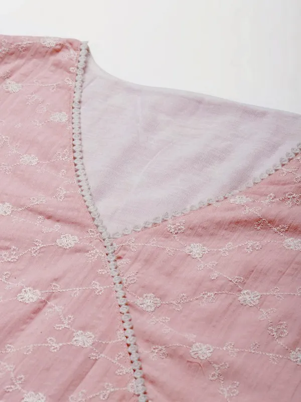 Pink_Embroidered_Cotton_Anarkali_Kurta_with_Cotton_Pajami_and_Embroidered_Dupatta_-_Set_of_3_-_XXL