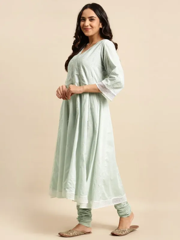 Pista_Green_Embroidered_Cotton_Anarkali_Kurta_with_Cotton_Pajami_and_Embroidered_Dupatta_-_Set_of_3_-_XXL