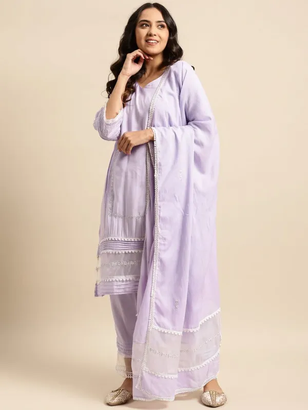 Purple_Zari_Embroidered_Silk_Kurta_with_Lace_Pant_and_Embroidered_Dupatta_-_Set_of_3_-_XXL