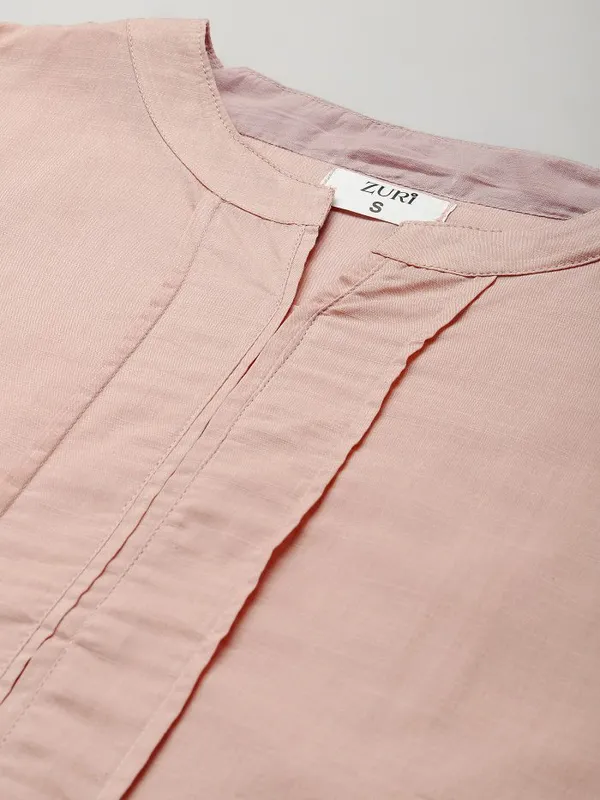 Gajri_Pleat_Only_Lace_Cotton_Kurta_-_XXL