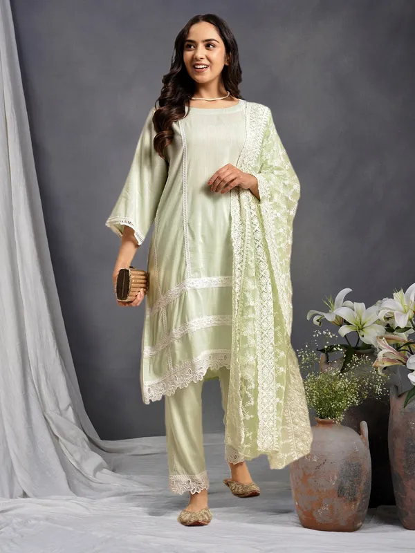 Pista_Green_Lace_Scalloped_Cotton_Kurta_with_Lace_Pant_and_Embroidered_Dupatta_-_Set_of_3_-_XXL