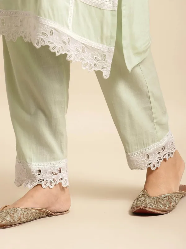Pista_Green_Lace_Scalloped_Cotton_Kurta_with_Lace_Pant_and_Embroidered_Dupatta_-_Set_of_3_-_XXL