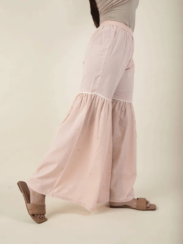 Gajri_Cotton_Embroidered_Peplum_Paired_With_Matching_Pants_-_XXL