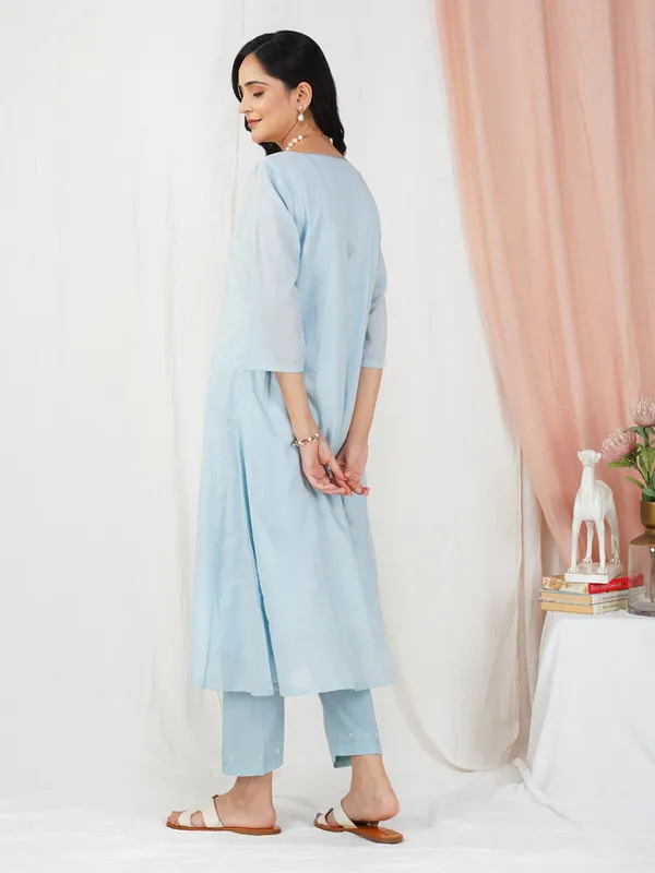 Sky_Blue_Embroidered_Cotton_Silk_Anarkali_Kurta_With_Matching_Pant_And_Dupatta_-_XXL