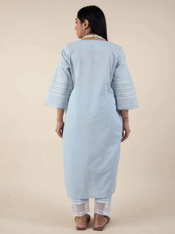 Sky_Blue_Cotton_kurta_With_Matching_Pant_And_Dupatta_-_XXL