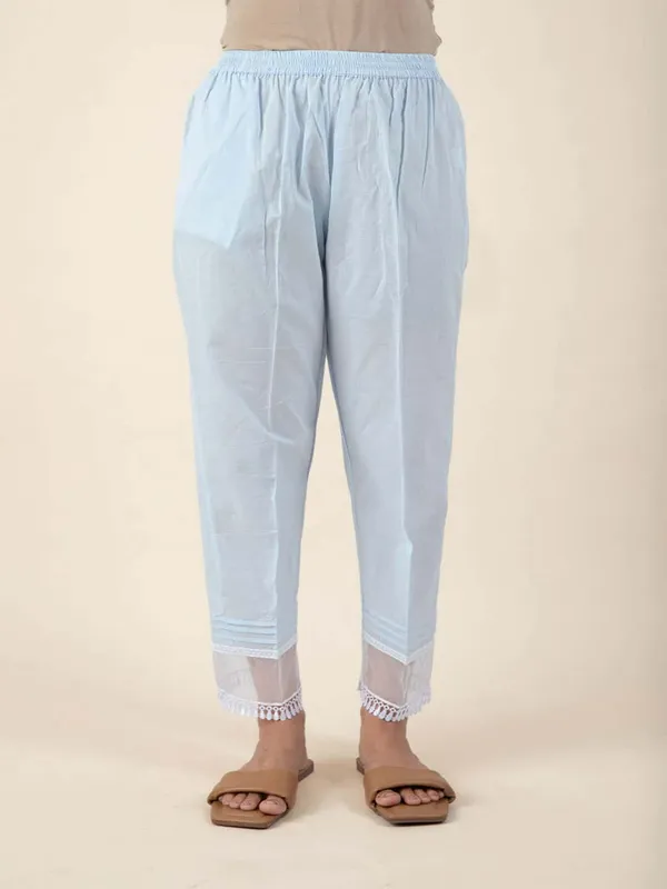 Sky_Blue_Cotton_kurta_With_Matching_Pant_And_Dupatta_-_XXL