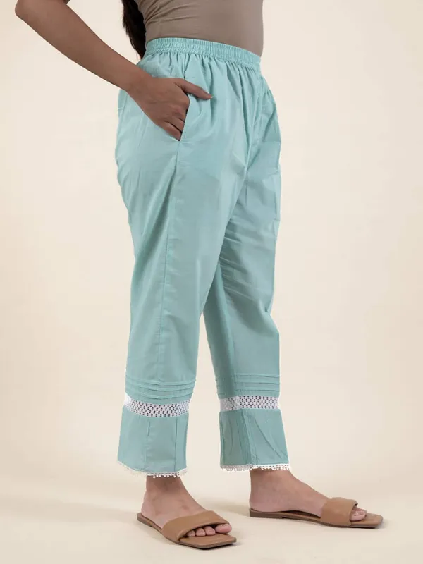 Firozi_Embroidered_Cotton_Dobby_Kurta_With_Matching_Pant_And_Dupatta_-_XXL