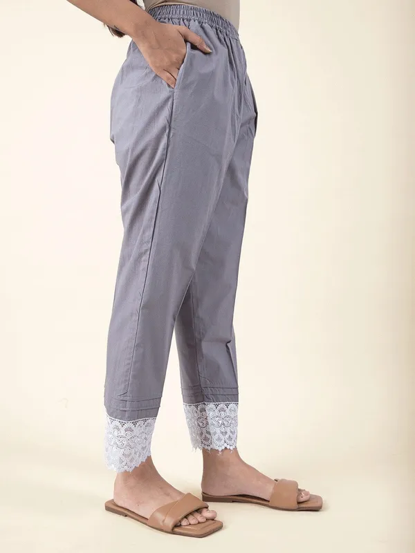 Grey_Pintuck_Cotton_Kurta_With_Matching_Pant_And_Dupatta_-_XXL
