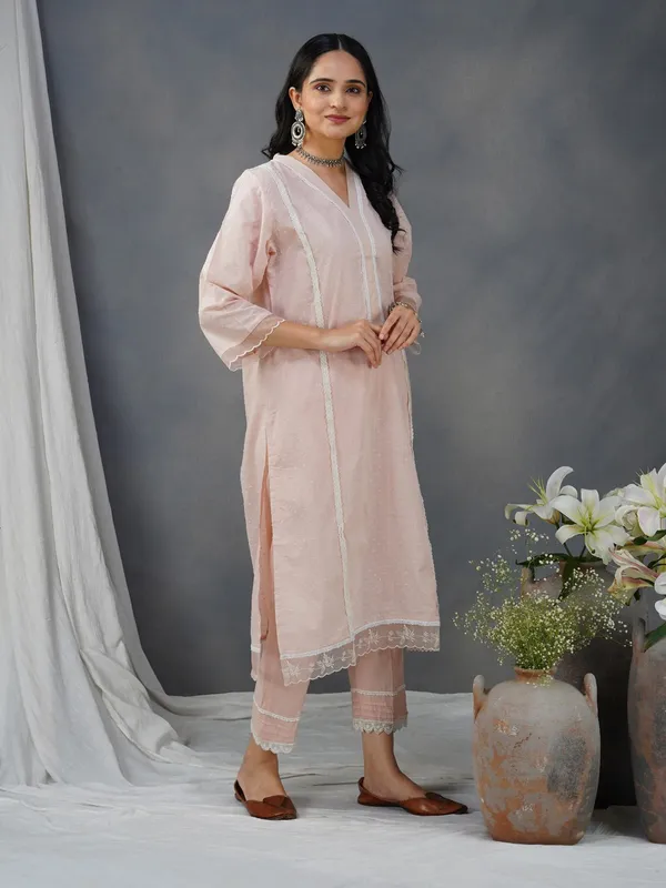 Pink_Embroidered_Cotton_Dobby_Kurta_With_Matching_Pant_And_Dupatta_-_XXL