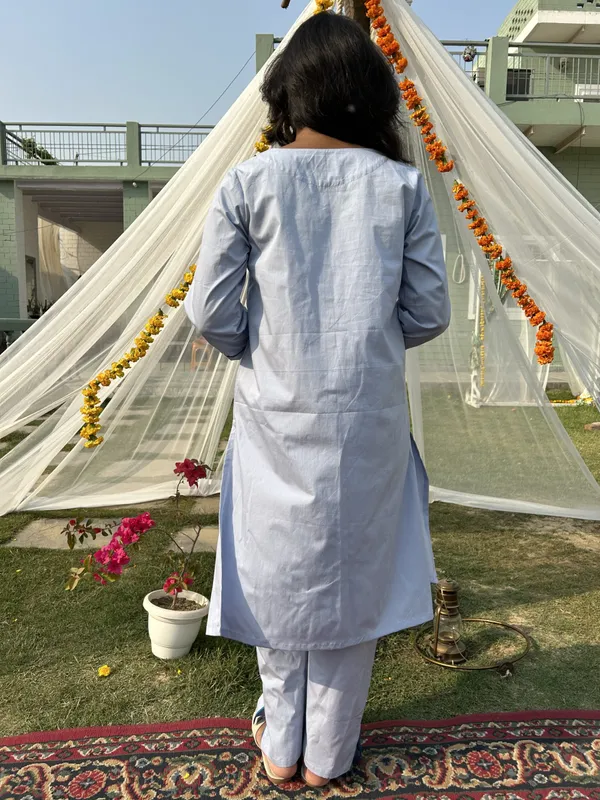 Blue_Embroidered_Cotton_Co-ord_-_XXL