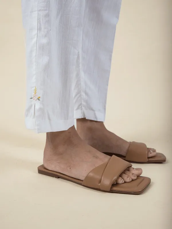 White_Embroidered_Cotton_Kaftan_&_Embroidered_Pants_-_XXL