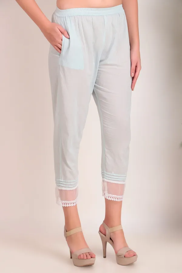 Sky_Blue_Full_Embroidered_Cotton_Kurta_With_Matching_Pant_Laces_With_Organza._-_XXL