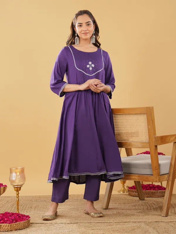 Women_Purple_Embroidered_Anarkali_with_Pant(Set_of_2)