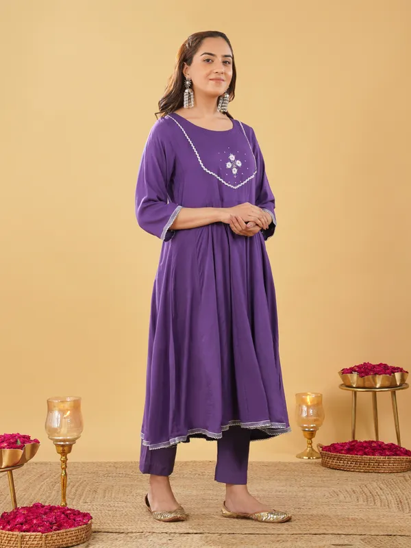 Women_Purple_Embroidered_Anarkali_with_Pant(Set_of_2)