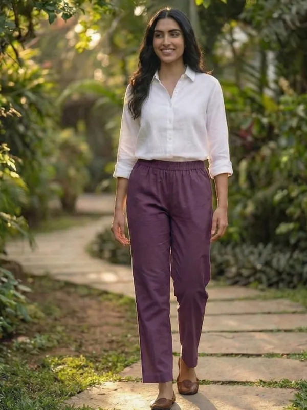 Purple_Cotton_Comfort_Fit_High-rise_Formal_Trouser_For_Women