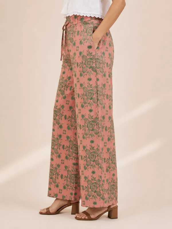 Women_Frilled_High-Rise_Wrinkle_Free_Flared_Trousers