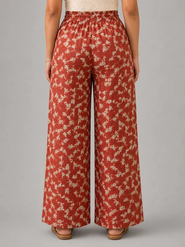 Women_Frilled_High-Rise_Wrinkle_Free_Flared_Trousers