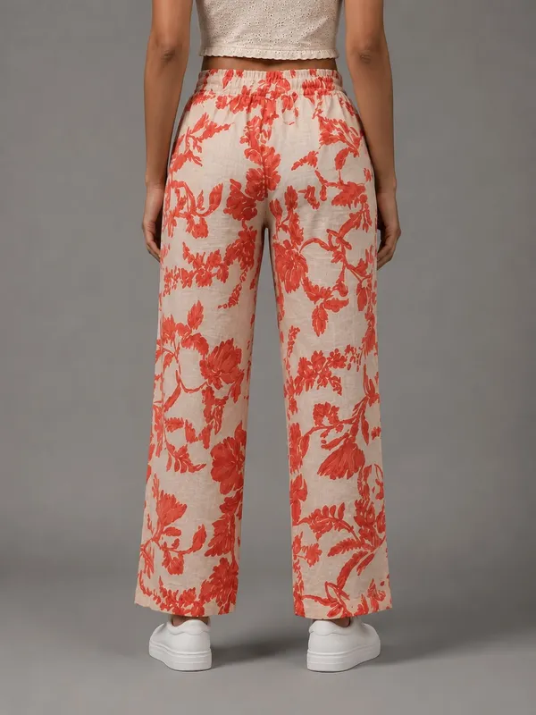 Women_Frilled_High-Rise_Wrinkle_Free_Flared_Trousers