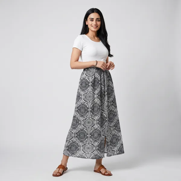 Zuri_Indio_Blue_Modal_Skirt