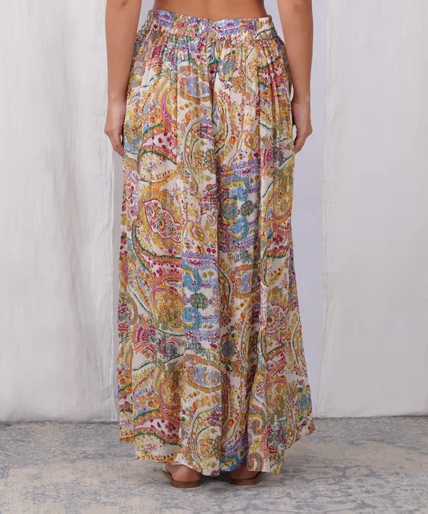Zuri_Printed_Lurex_Palazzo_Skirt