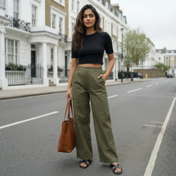 Green_Cotton_High-Rise_Wide_Leg_Utility_Trousers_For_Women