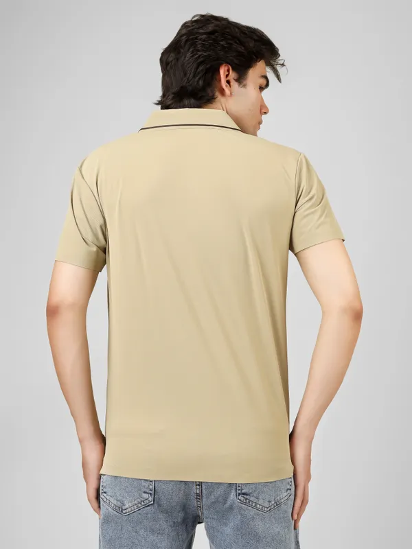 stichless_nylon_Short_Sleeve_Classic_Fit_Textured_Polo_T-Shirt_For_Men