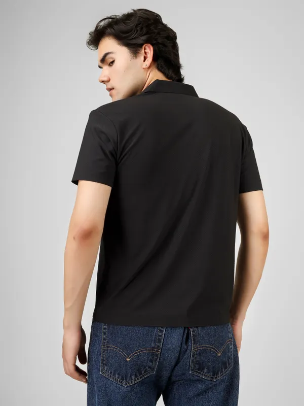 stichless_nylon_V-Neck_Seamless_T-Shirt__For_Men