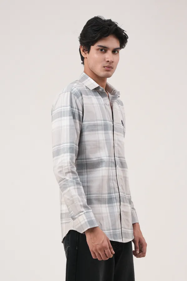 Grey_Cotton__Full_Sleeves_Spread_Collar_Classic_Fit_Checkered_Shirt_For_Men