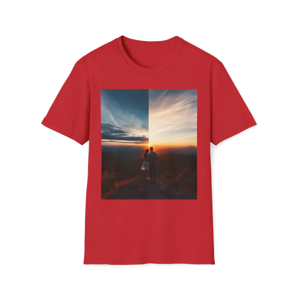 Cinematic_Split_Sky_T_Shirt_Romantic_Nature_Film_Tee_Red