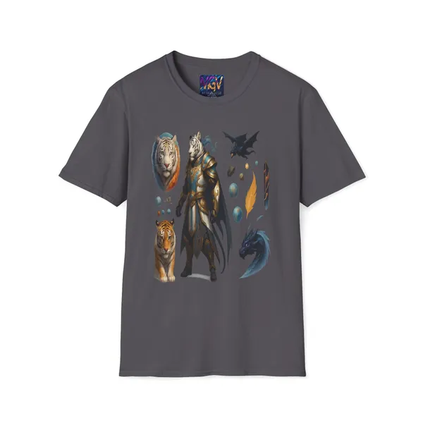 Fantasy_Adventure_Graphic_Tee_Magical_Creature_Shirt_Charcoal