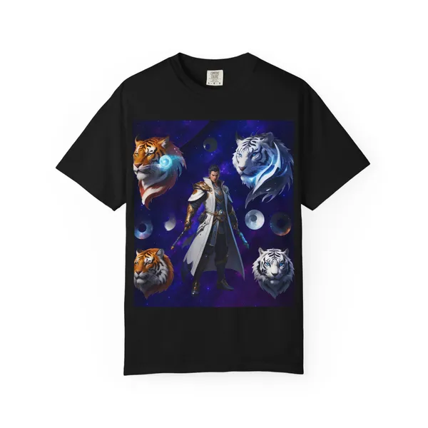 Fantasy_Themed_Garment_Dyed_Tee_Majestic_Creature_Shirt_Black