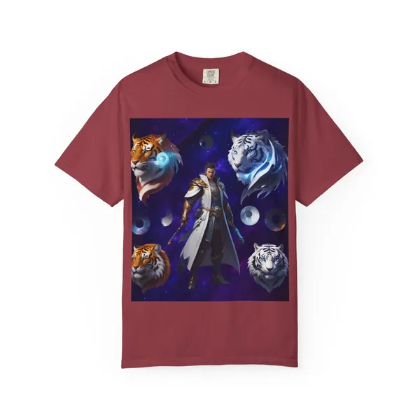 Fantasy_Themed_Garment_Dyed_Tee_Majestic_Creature_Shirt_Chili