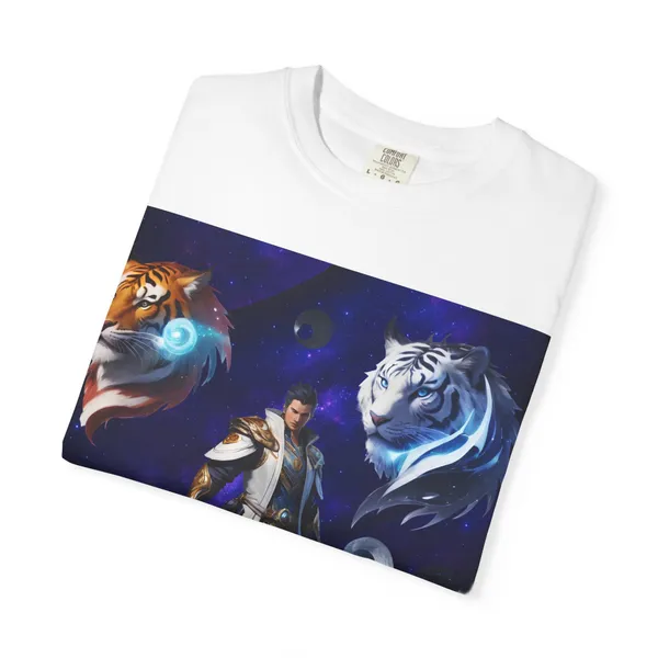 Fantasy_Themed_Garment_Dyed_Tee_Majestic_Creature_Shirt_Red