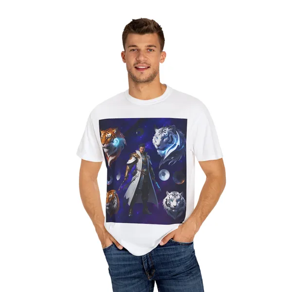 Fantasy_Themed_Garment_Dyed_Tee_Majestic_Creature_Shirt_Red