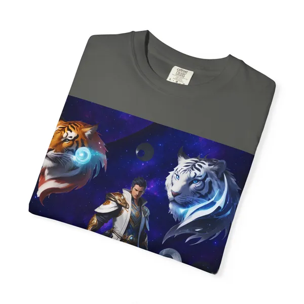 Fantasy_Themed_Garment_Dyed_Tee_Majestic_Creature_Shirt_Red