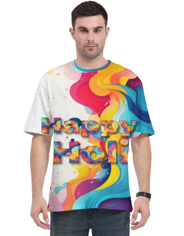 Happy_Holi_Rainbow_Splash_Unisex_T_Shirt_Colorful_Festival_Aop_Graphic_Tee_White