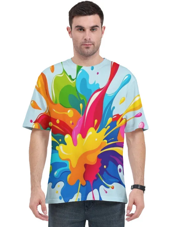 Holi_Color_Splash_Unisex_T_Shirt_Vibrant_Paint_Burst_Aop_Festival_Tee_White