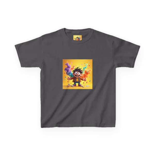 Kids_Cartoon_Character_Graphic_Tee_Fun_Birthday_Shirt_Charcoal