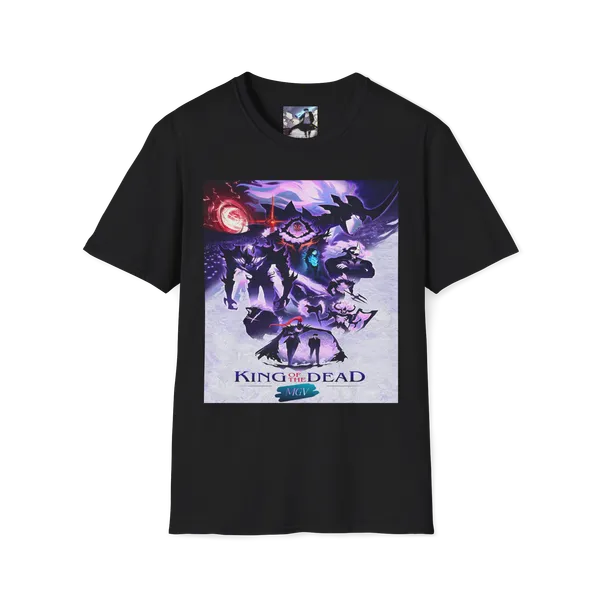 King_Of_The_Dead_Graphic_Tee_Gamer_Halloween_Shirt_Black