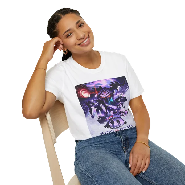 King_Of_The_Dead_Graphic_Tee_Gamer_Halloween_Shirt_Royal