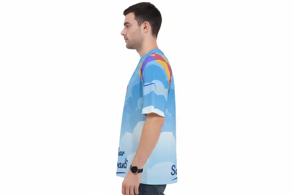 Makar_Sankranti_Kite_Print_T_Shirt_Festive_Sky_Blue_Unisex_Tee_White