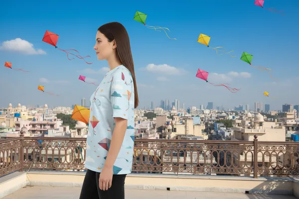 Makar_Sankranti_Kite_Print_T_Shirt_Sky_Blue_Festive_Unisex_Tee_White